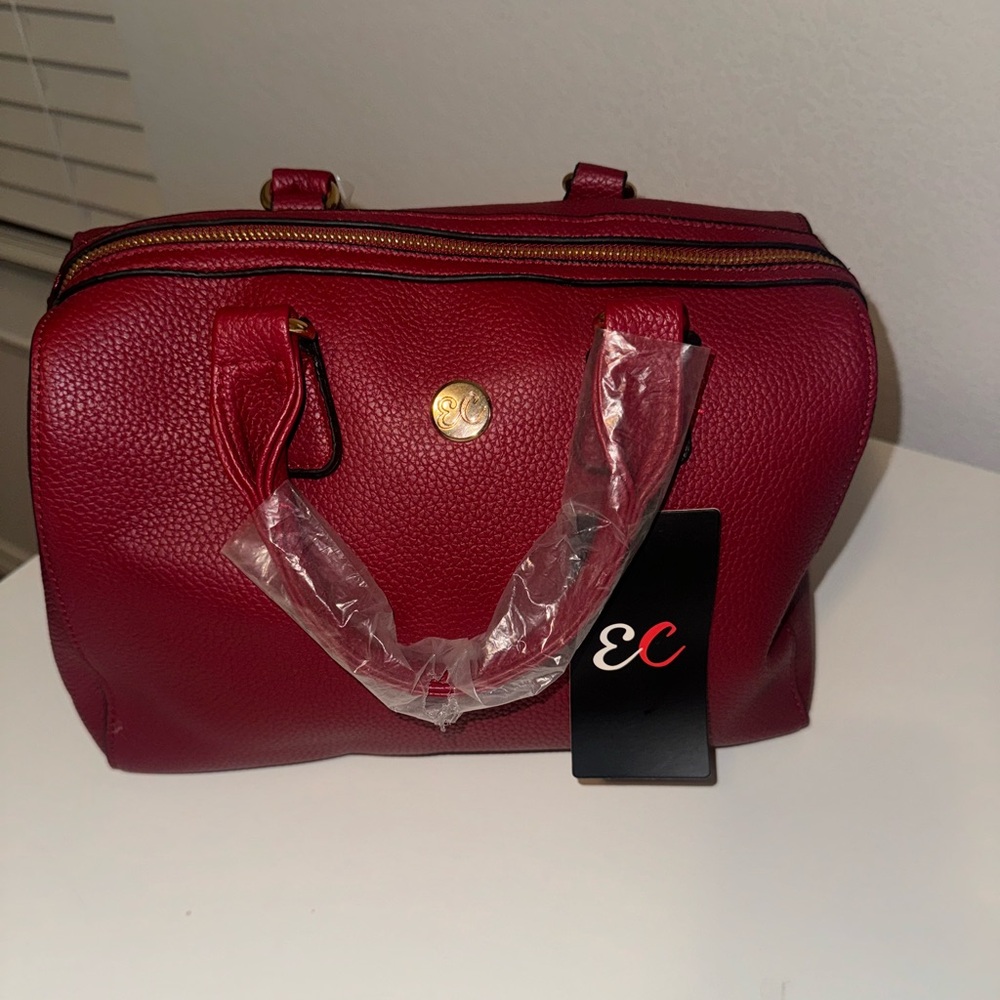 Dark red purse. New never used